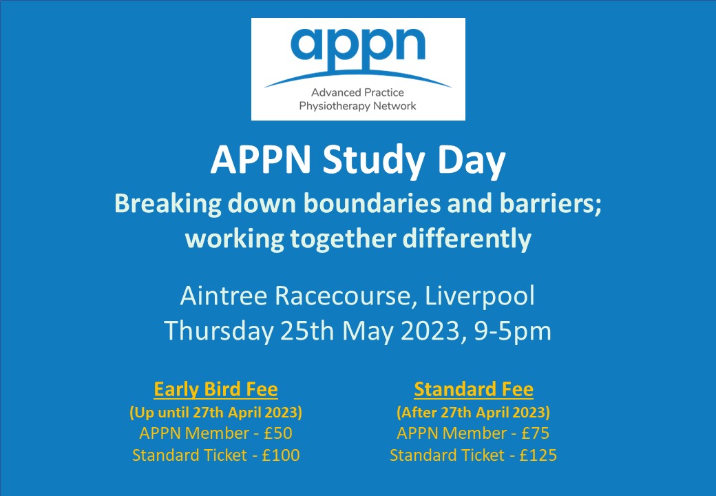 Poster Submissions welcome for #APPNStudyDay2023